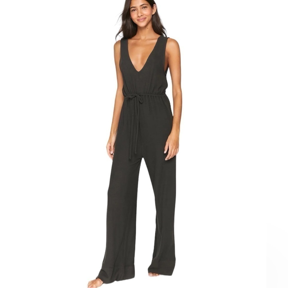 SPIRITUAL GANGSTER Delilah Cinched Wide-Leg Jumpsuit - Picture 12 of 12